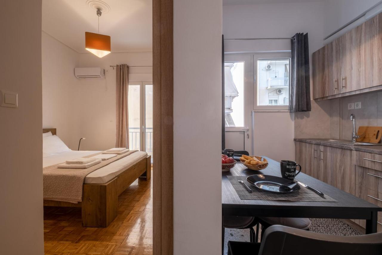 אתונה Sokos Residence, 1' Walk From Aghios Ioannis Metro מראה חיצוני תמונה